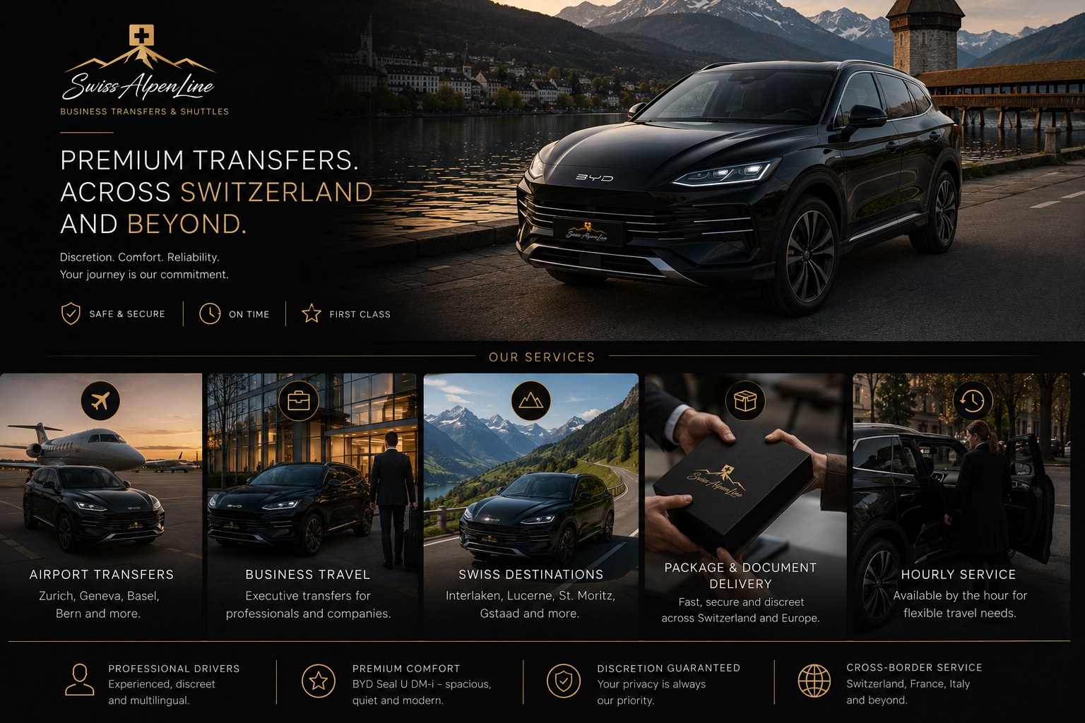 Swiss AlpenLine chauffeur